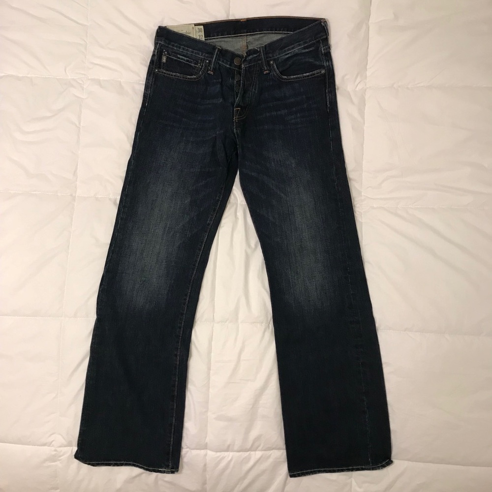 ABERCROMBIE & FITCH mens straight jeans